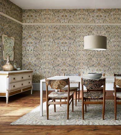 William Morris Bullerswood Spice-Manilla tapéta - Paisley Home