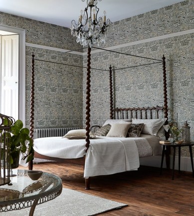 William Morris Wandle Blue-Stone tapéta - Paisley Home
