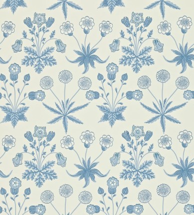 William Morris Daisy Blue/Ivory tapéta - Paisley Home