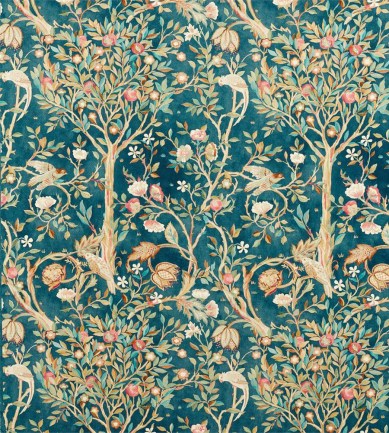 William Morris Melsetter Indigo textil