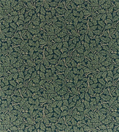 William Morris Oak Teal - Slate textil
