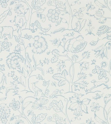 Morris and Co Middlemore Cornflower Chalk tapéta