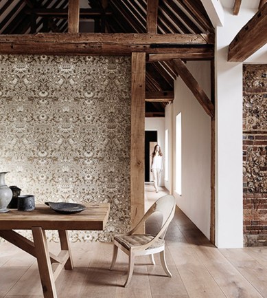 William Morris Pure Lodden Ivory/Linen tapéta - Paisley Home