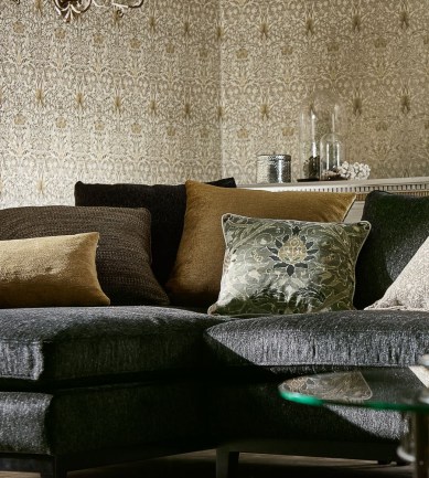 William Morris Dearle Mustard textil - Paisley Home