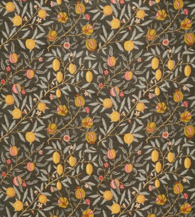 William Morris Fruit Velvet Walnut-Bullrush textil