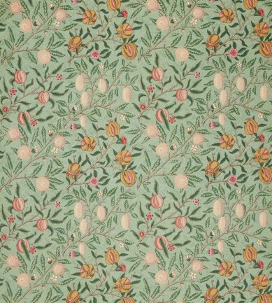 William Morris Fruit Velvet Privet-Thyme textil