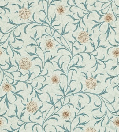 William Morris Scroll Loden/Slate tapéta - Paisley Home