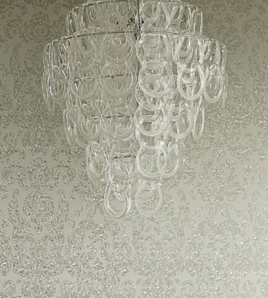 Zoffany Brocatello Briolette Bronze, Burgundy tapéta - Paisley Home