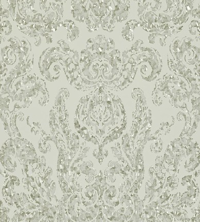Zoffany Brocatello Briolette Gold, Cream tapéta - Paisley Home