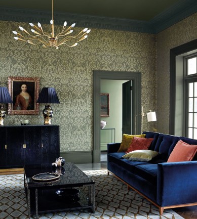 Zoffany Brocatello Vesuvius tapéta - Paisley Home