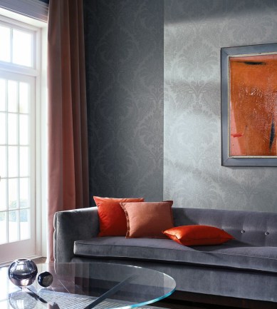 Zoffany Malmaison Grey Pearl tapéta - Paisley Home