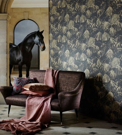 Zoffany Iliad Blue Stone tapéta - Paisley Home