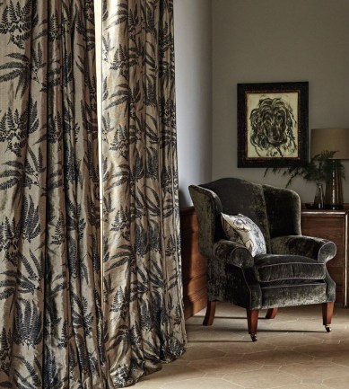 Zoffany Kernow Indigo textil - Paisley Home