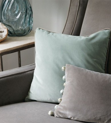 Zoffany Quartz Velvet Eau de nil textil - Paisley Home