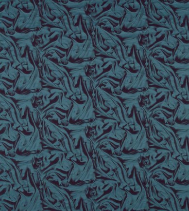 Zoffany Rouche Prussian Blue textil - Paisley Home