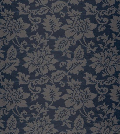 Zoffany Spitalfields Silk Prussian Blue textil - Paisley Home