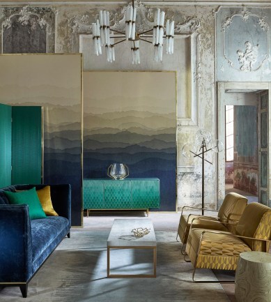 Zoffany Wray La Seine tapéta - Paisley Home