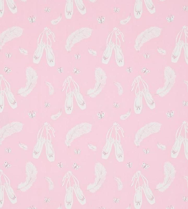 Sanderson Ballet Shoes Pink textil - Paisley Home