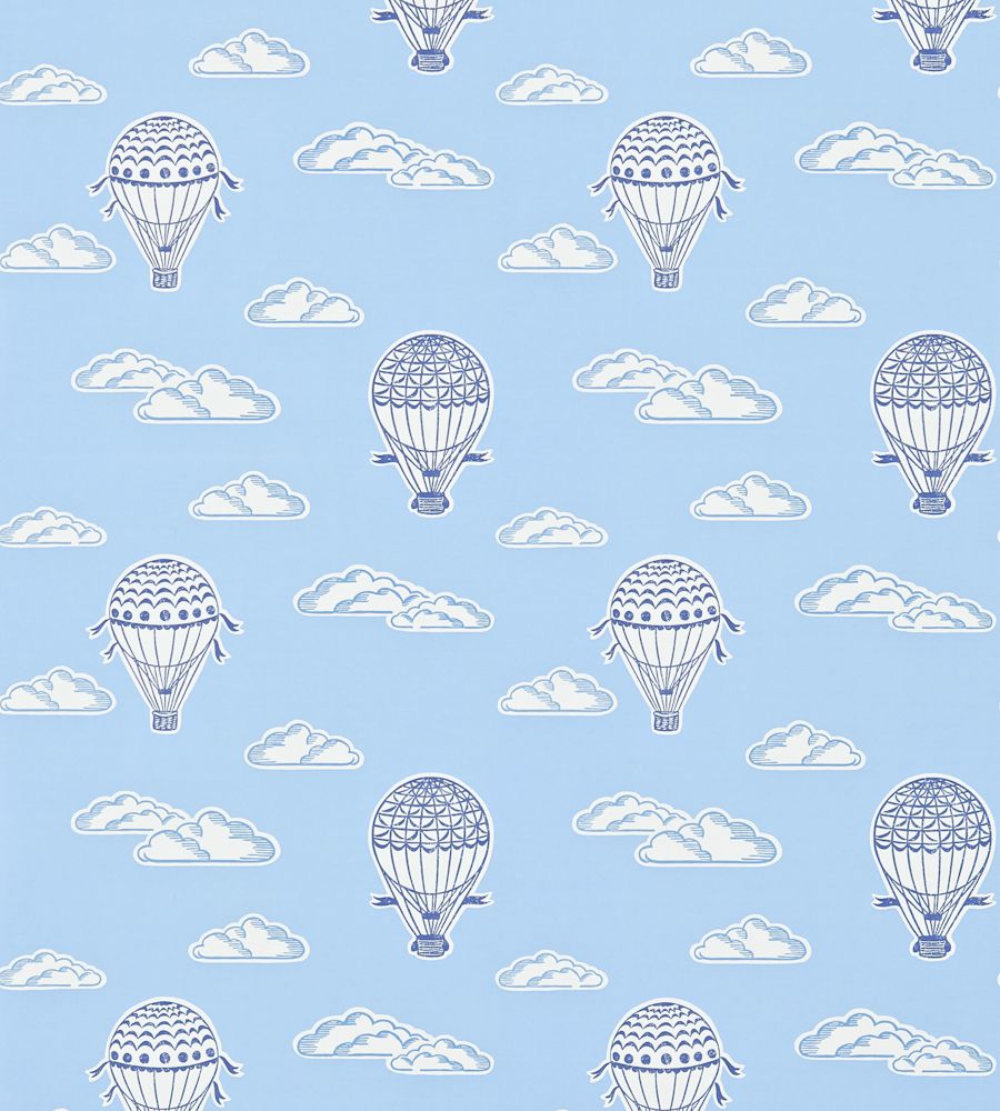 Sanderson Balloons Indigo/Blue tapéta - Paisley Home